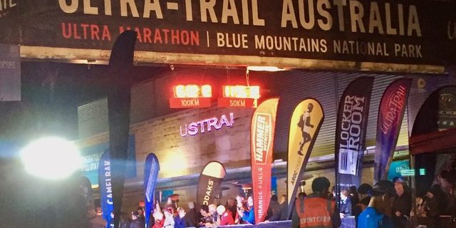 Ultra Trail Australia Finish Line