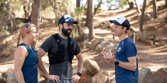 Coach Nick Muxlow explains the focus of the running set