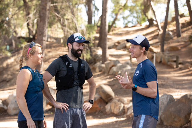 Coach Nick Muxlow explains the focus of the running set
